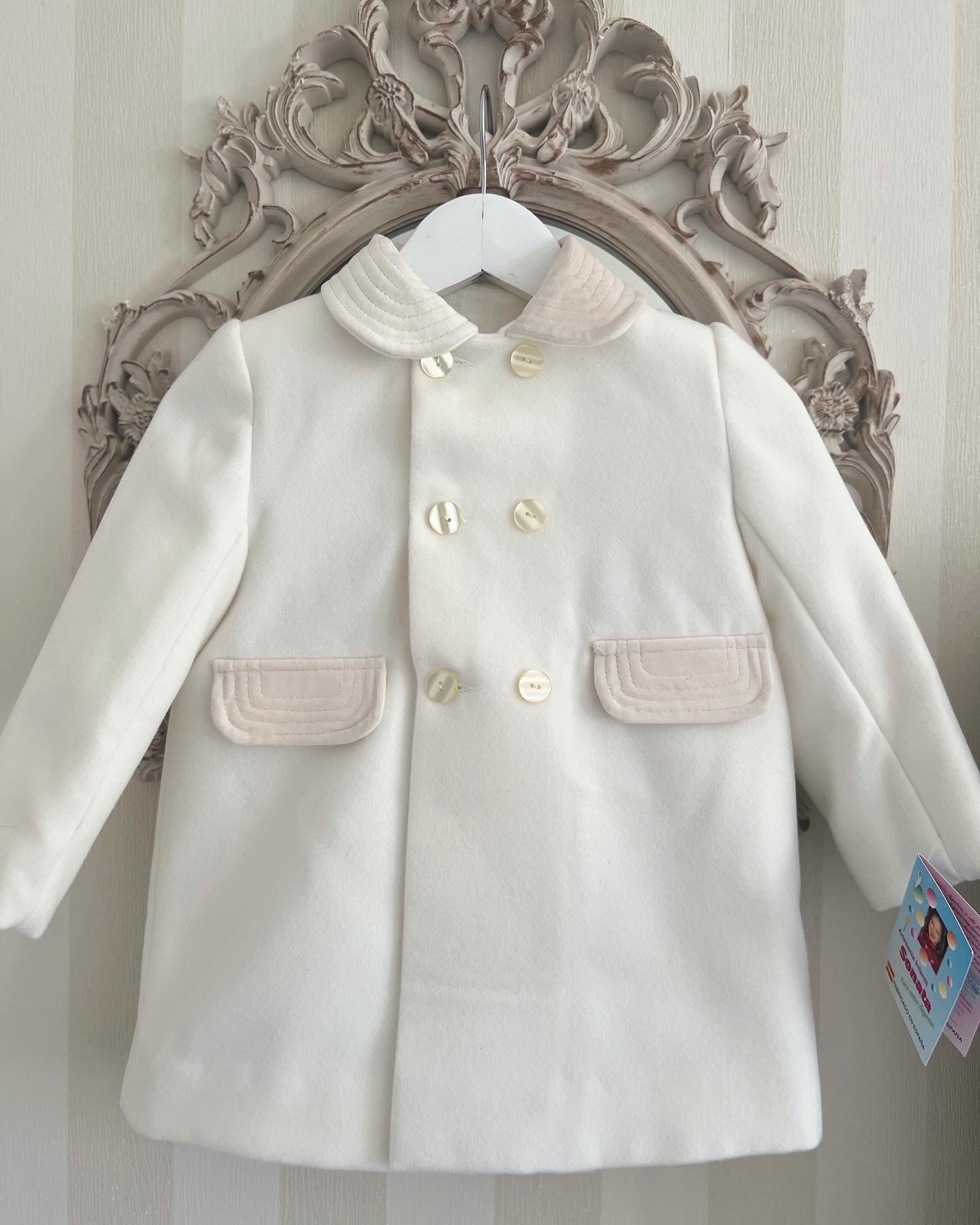 IN23-35 Classic style boys coat