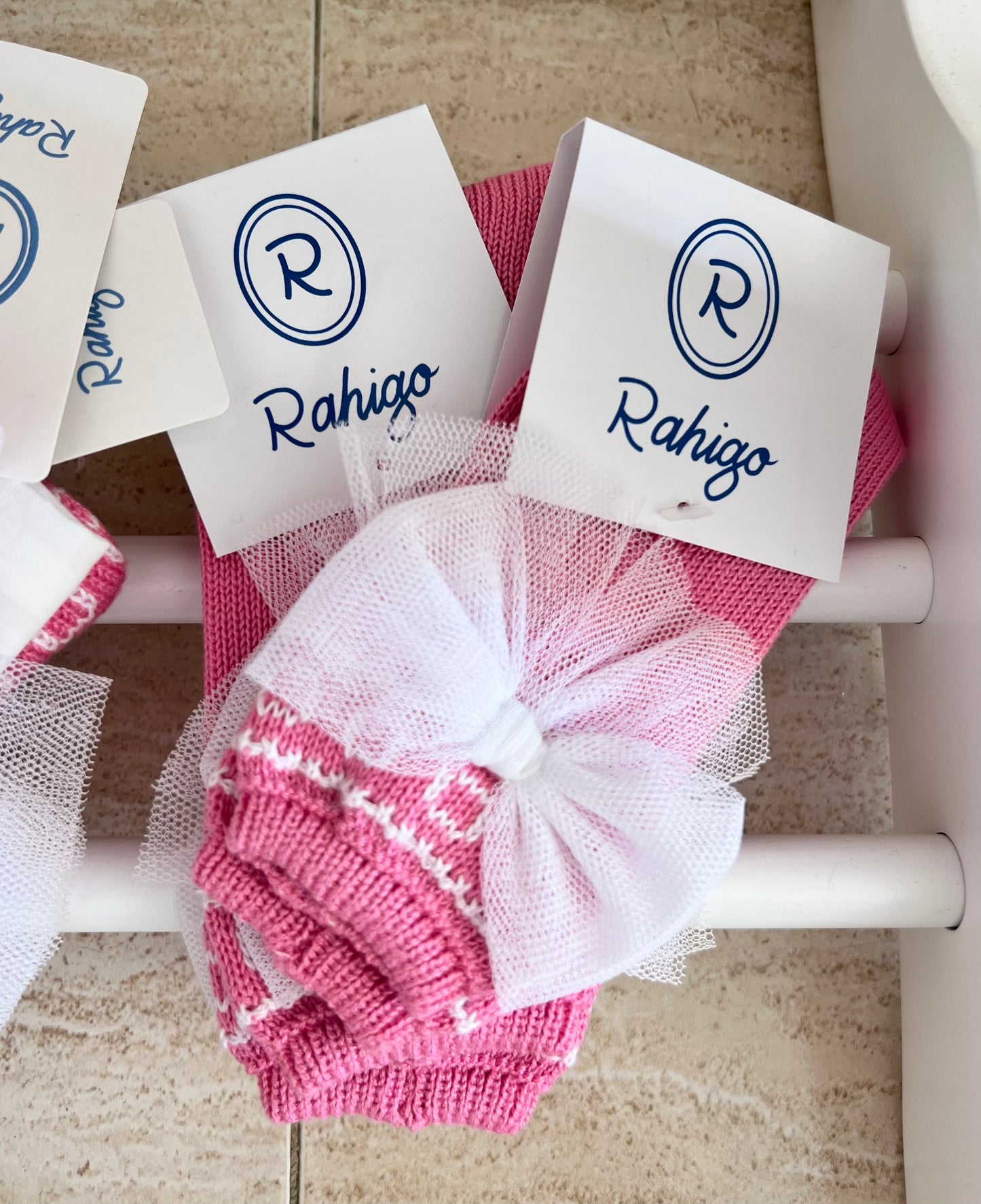 Hot pink Rahigo socks