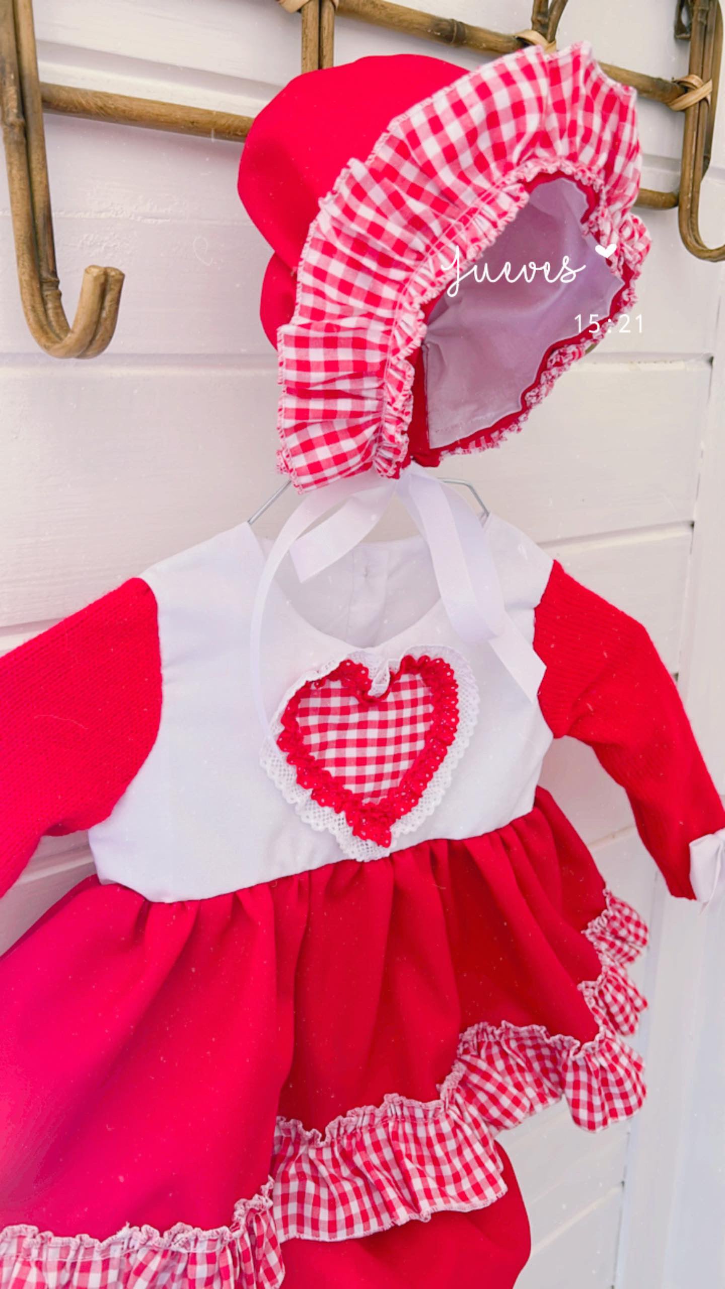 Ela Valentines knit Dress