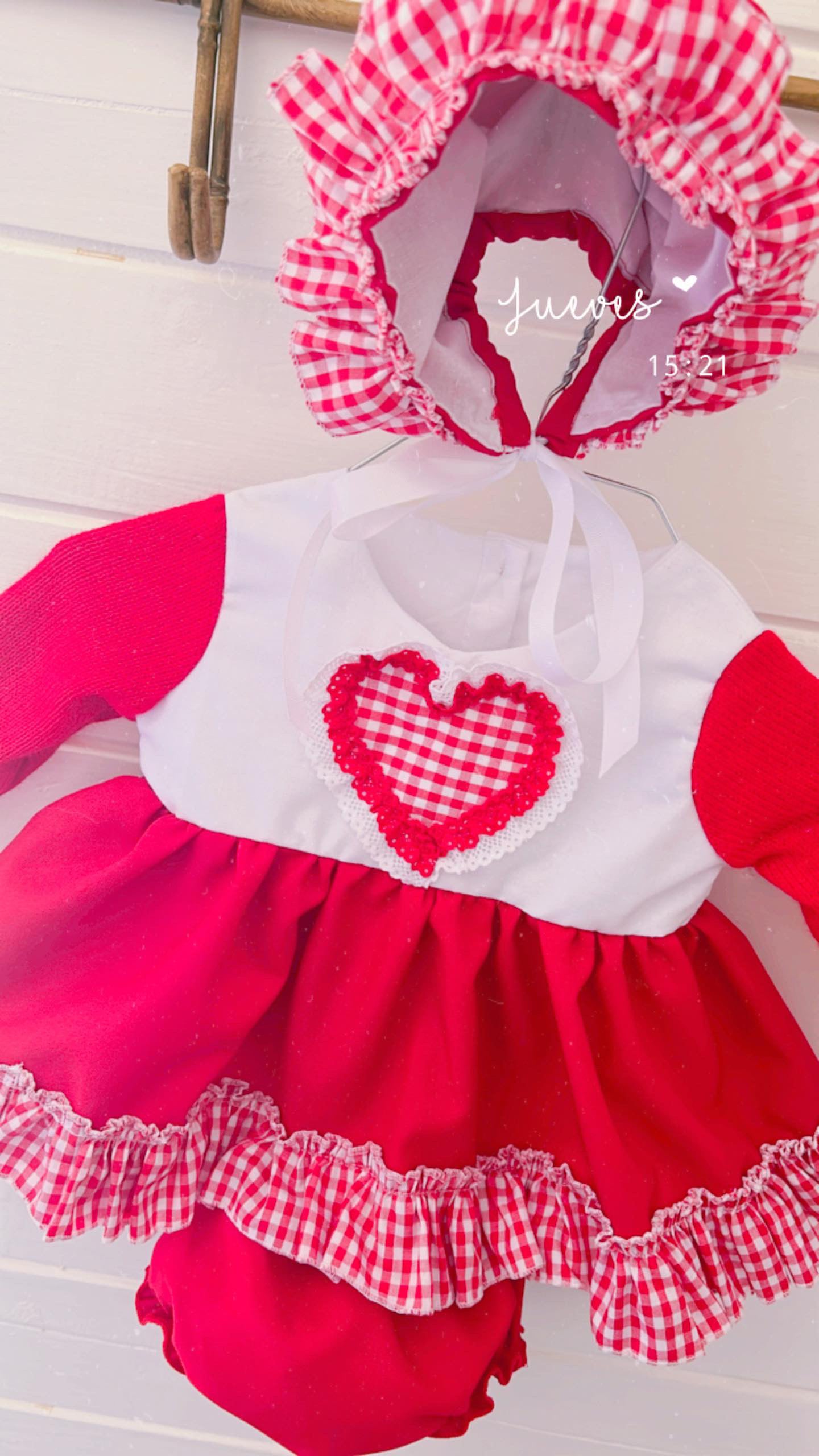 Ela Valentines knit Dress