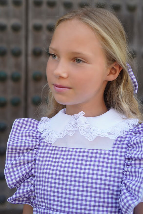 Summer Pinafore & Blouse set