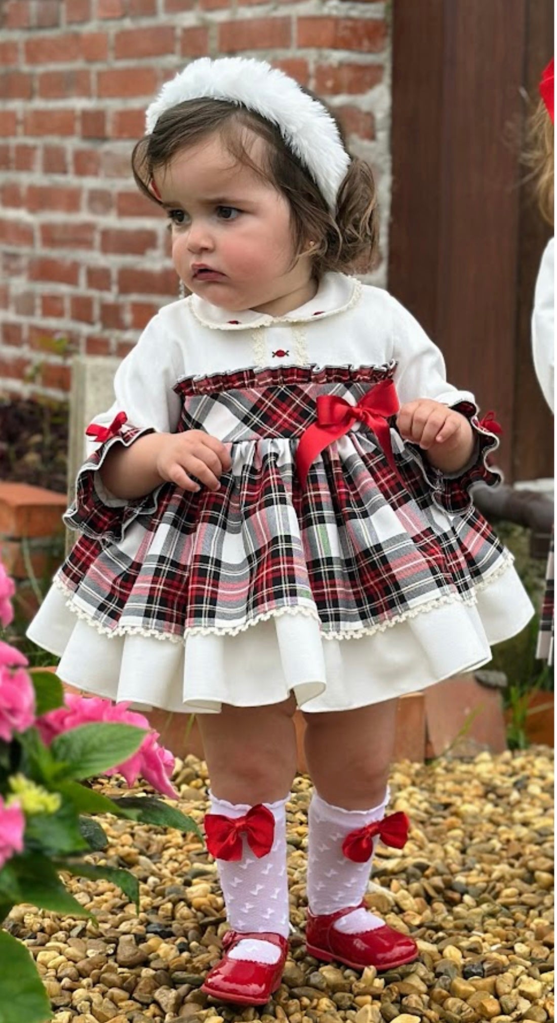 Mabel Cream Puffball Dress