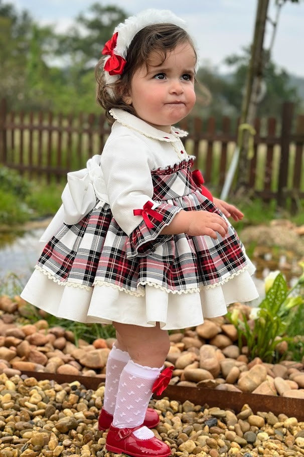 Mabel Cream Puffball Dress