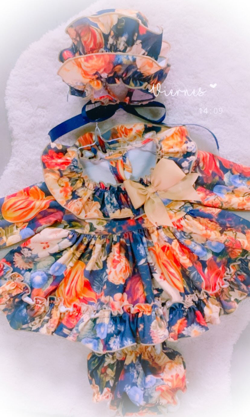 Ela Winter floral set