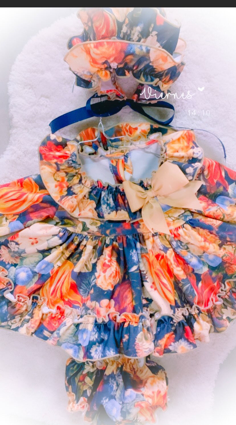 Ela Winter floral set