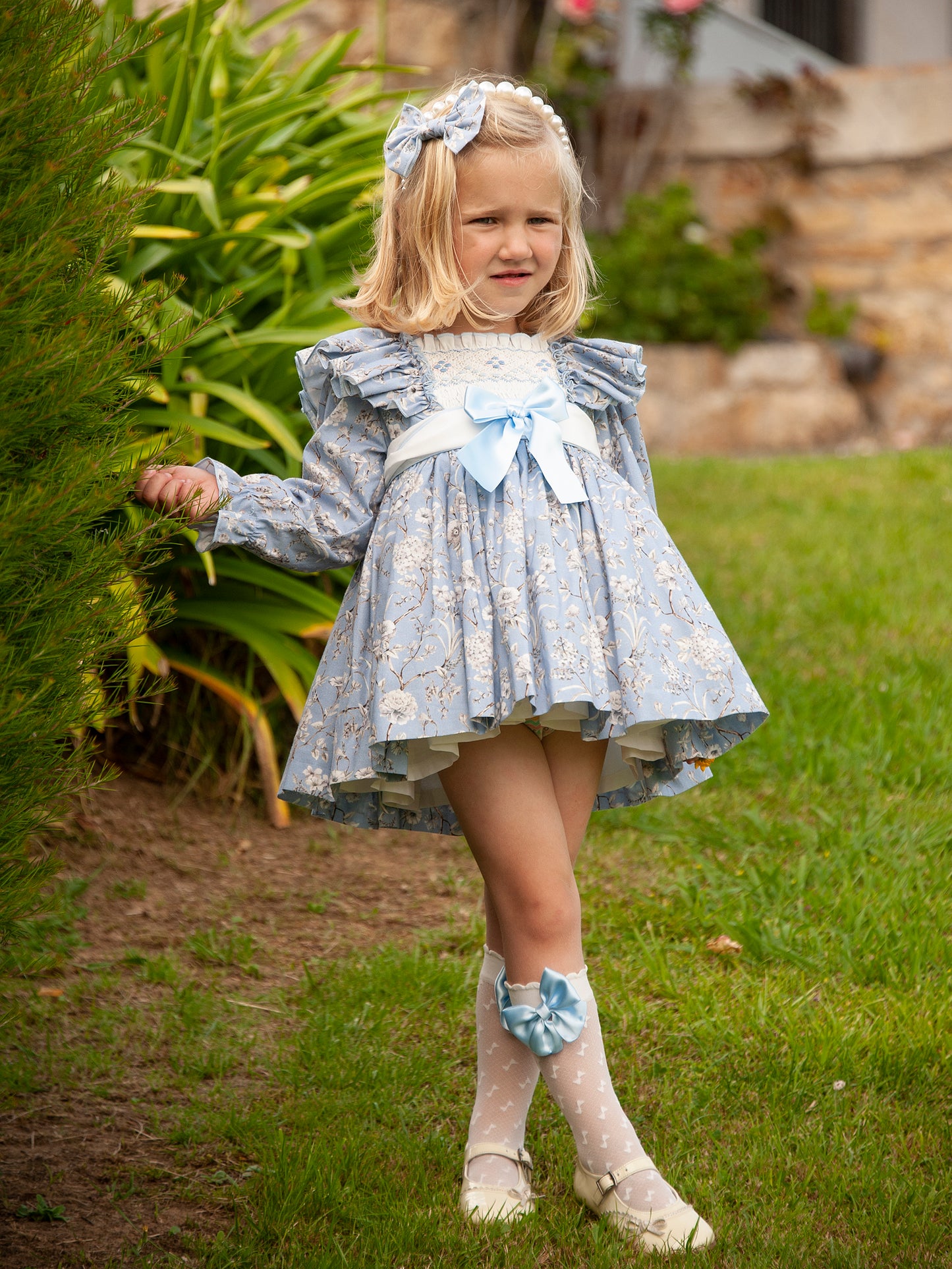 IN23-39 FLORAL DRESS