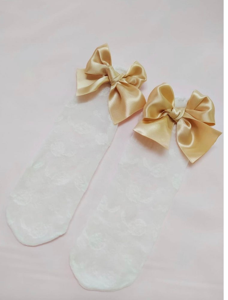 Lace Bow socks