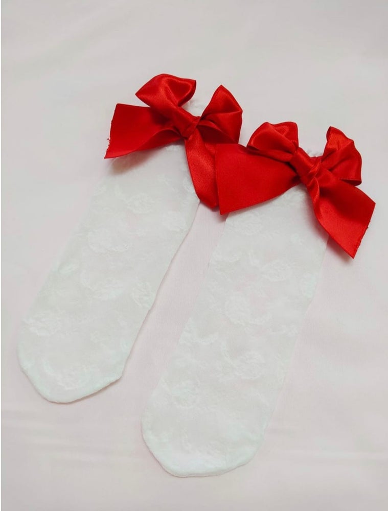 Lace Bow socks