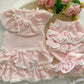 Ruffle Dress, Knickers & Bonnet 3 years