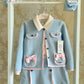 Rahigo Baby Blue & Pink 3 Piece Set