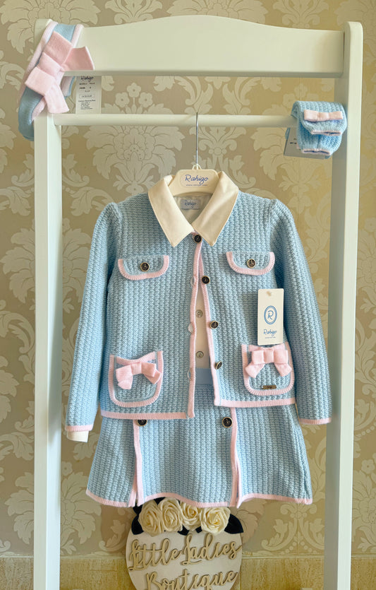 Rahigo Baby Blue & Pink 3 Piece Set