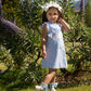 Marcella Baby Blue A Line Dress