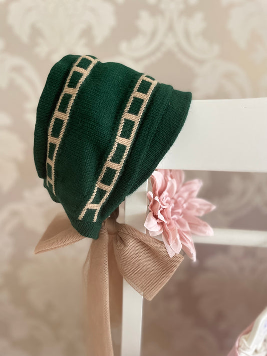 Rahigo Bottle Green Bonnet