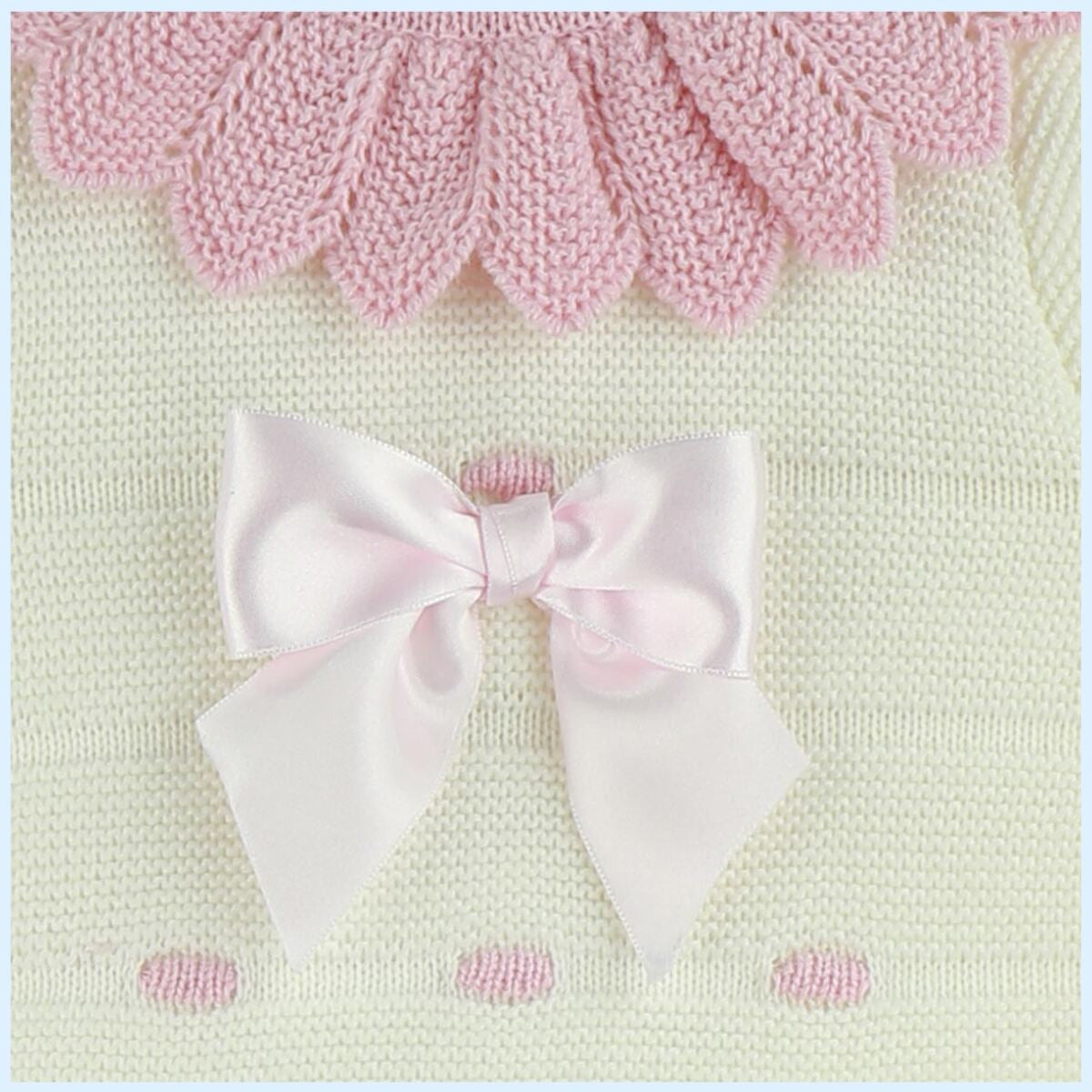 Cream & Pink 3 Piece Set