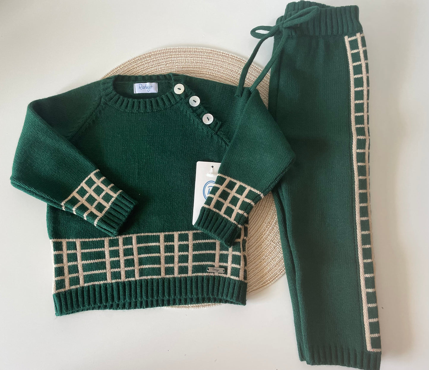 Rahigo bottle green loungewear set