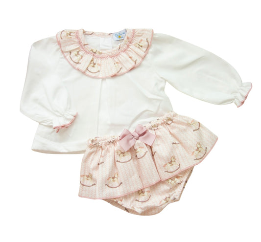 Rocking Horse Bloomer Set