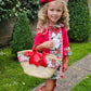 IN23 Red Poisenttia dress