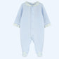 Blue Kitten Sleepsuit