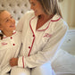 Christmas White matching Mummy pyjamas