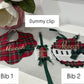 Limited Christmas Edition Bibs & Dummy Clips