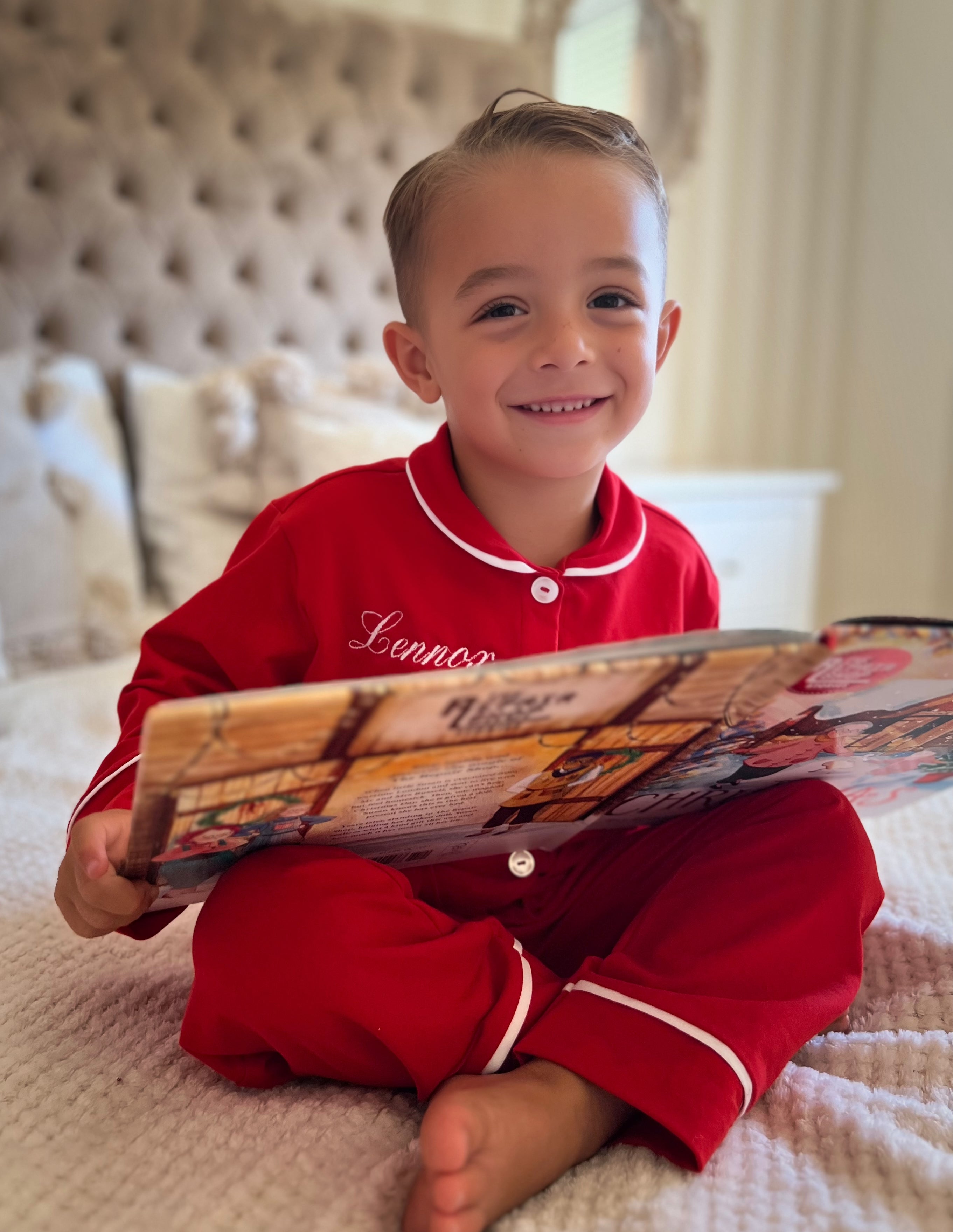 Boys classic online pyjamas