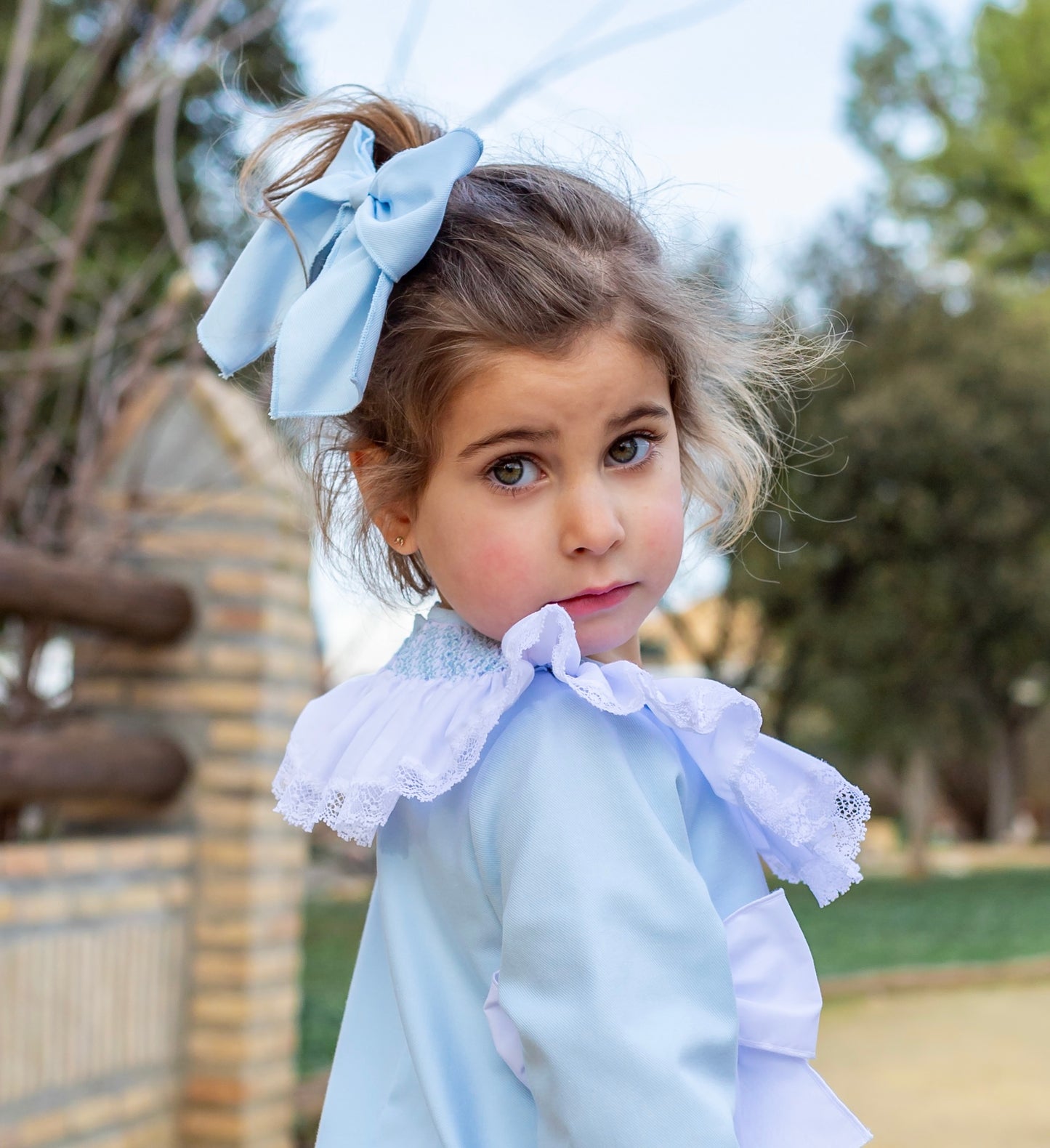 Naxos Baby Blue Bow