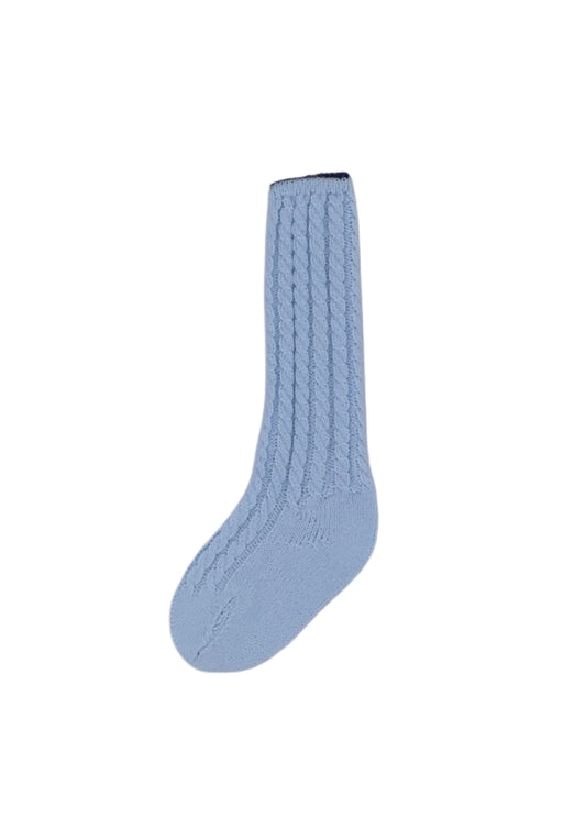 Rahigo Baby Blue & Navy Socks