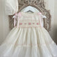 PC23-09 Pink smocked dress