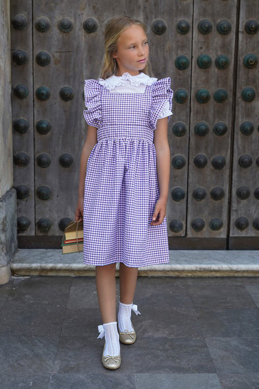 Summer Pinafore & Blouse set
