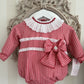 Diamonte Red Romper