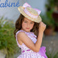 Purple Sandía Sun hat