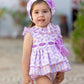 Purple Sandia 3 Piece dress set