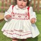 Red Liesel Puffball Dress