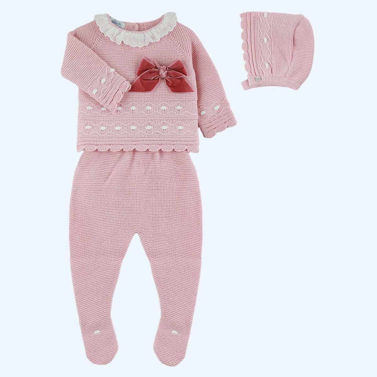 Dusky Pink 3 Piece Set