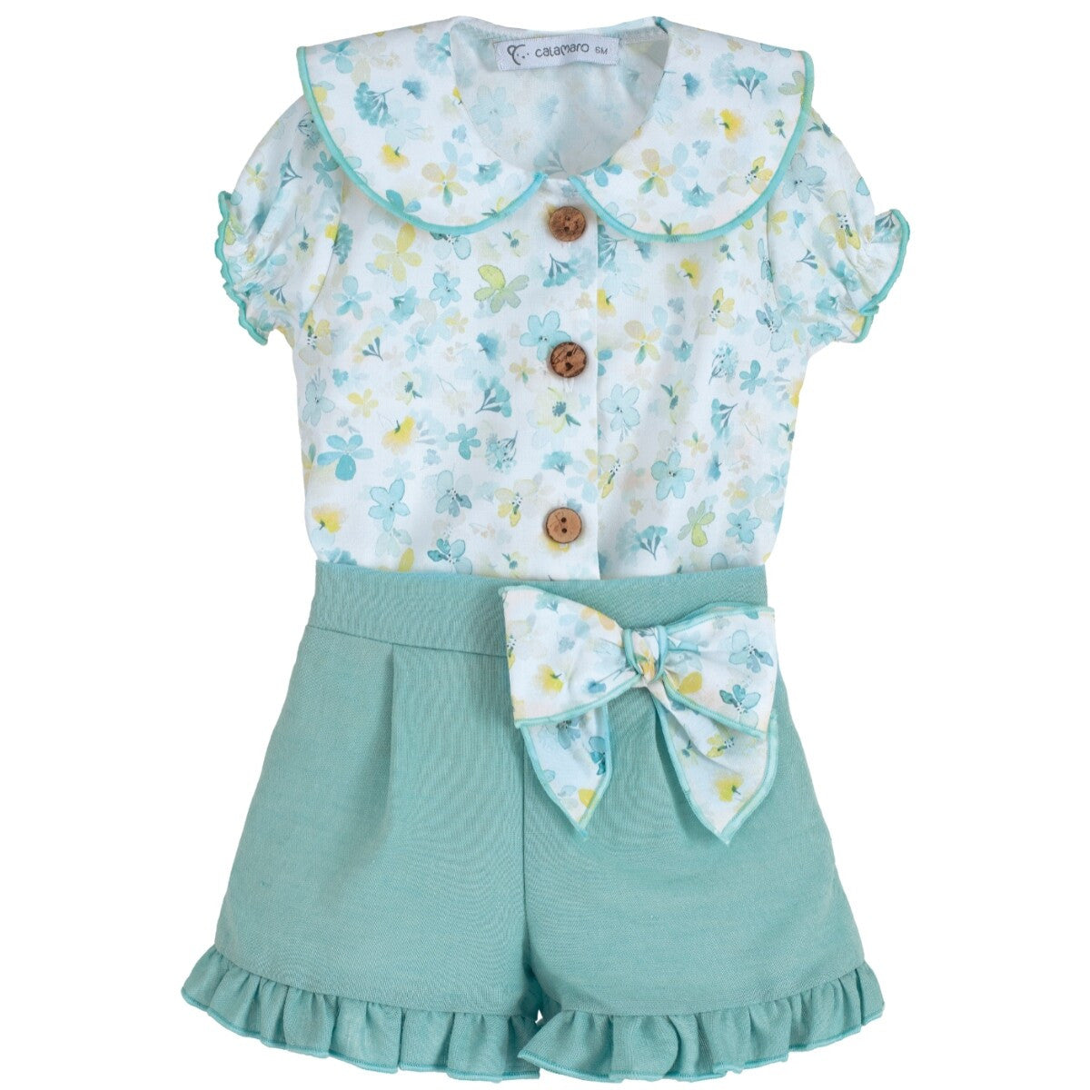 Kara Blouse & shorts set (6m-6y)