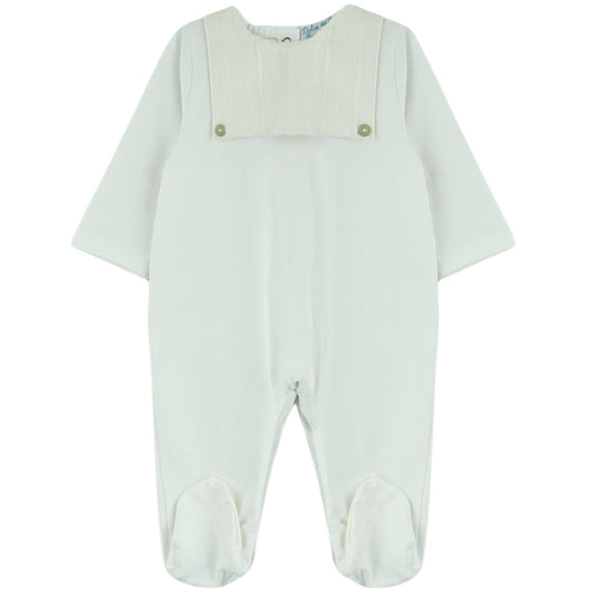 White Menorca Sleepsuit