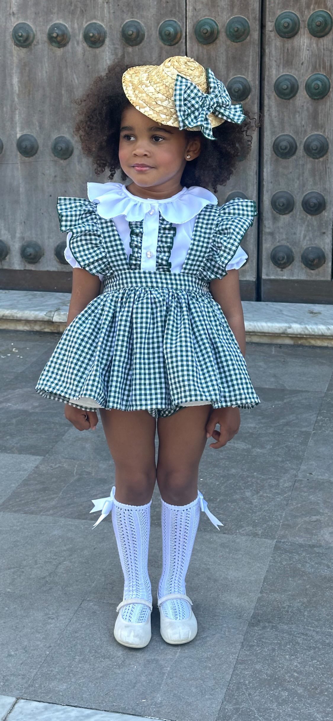 Summer Pinafore & Blouse set 2
