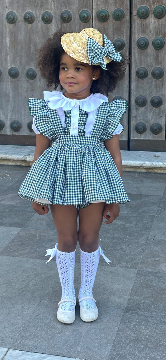 Summer Pinafore & Blouse set 2