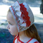 Ela Red Lace Dress set