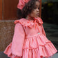 Ela Peach Coat set