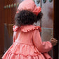 Ela Peach Coat set