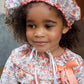 Ela Peach Dress set