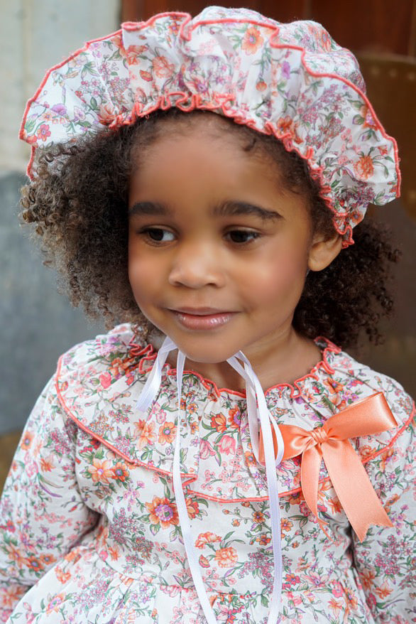Ela Peach Dress set