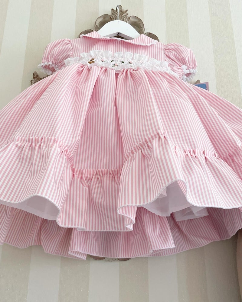 Sonata pin stripe bunny dress