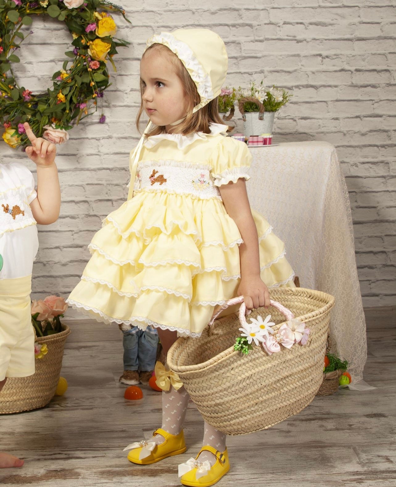 Smocked easter store