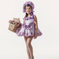 Ela Sofia Lilac Dress set