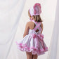 Ela Pink star dress set